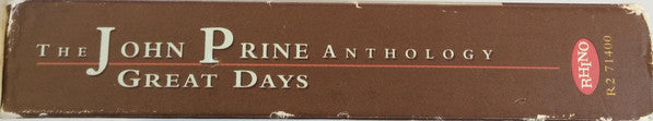 John Prine : Great Days (The John Prine Anthology) (2xCD, Comp + Box)