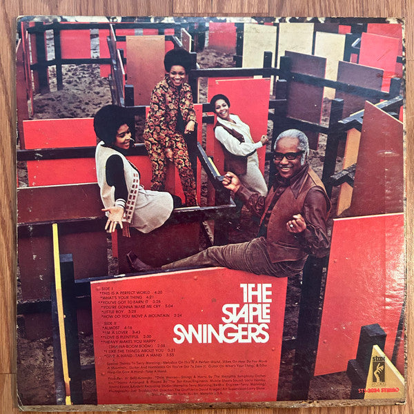 The Staple Singers : The Staple Swingers (LP, Ter)