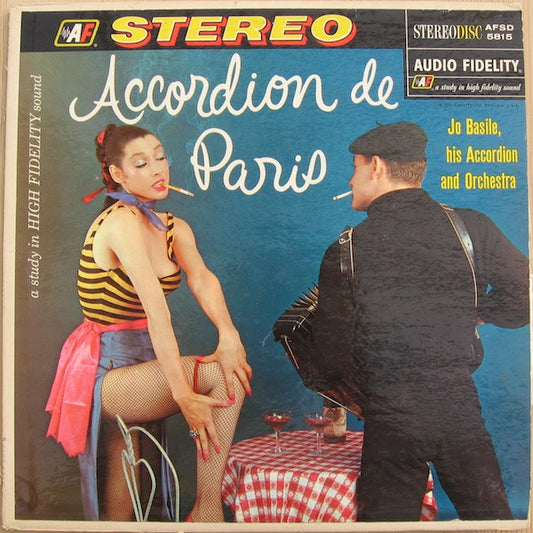 Jo Basile, His Accordion And Orchestra* : Accordion De Paris (LP)
