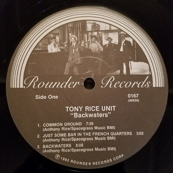 The Tony Rice Unit : Backwaters (LP, Album)