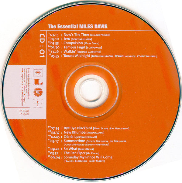 Miles Davis : The Essential Miles Davis (2xCD, Comp)