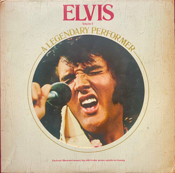 Elvis Presley : A Legendary Performer - Volume 1 (LP, Comp, Ind)