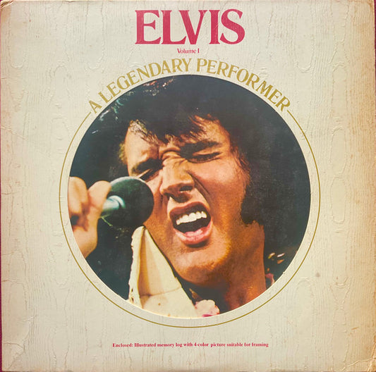 Elvis Presley : A Legendary Performer - Volume 1 (LP, Comp, Ind)