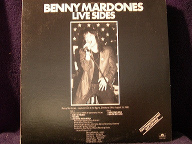 Benny Mardones : Live Sides (12", EP, Promo)