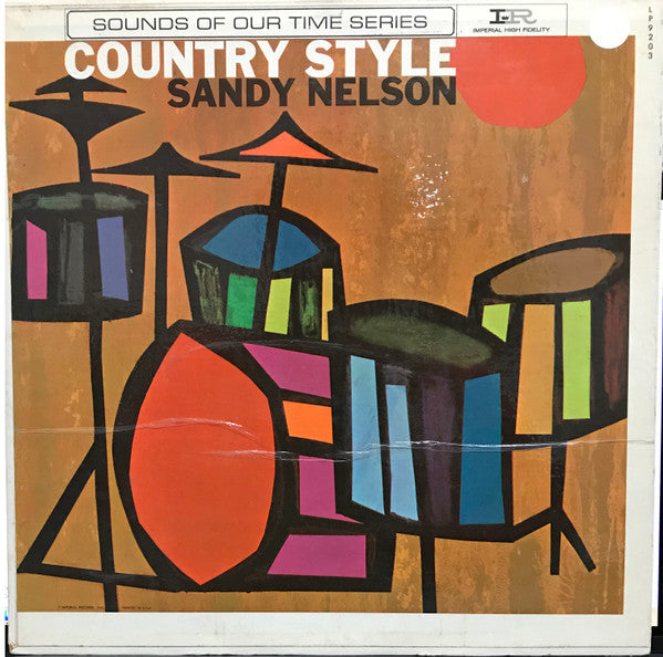 Sandy Nelson : Country Style (LP, Album, Mono)