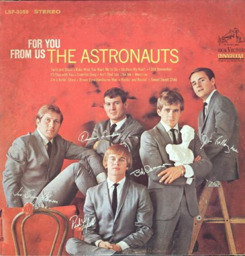 The Astronauts (3) : For You From Us (LP, Album, Ind)
