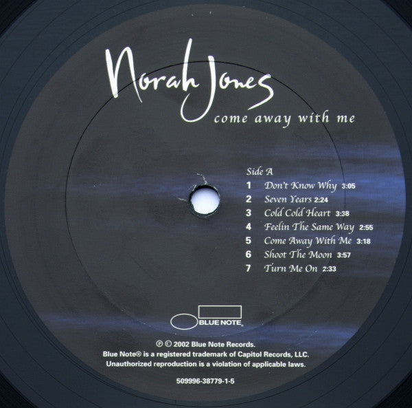 Norah Jones : Come Away With Me (LP, Album, RE, 200)