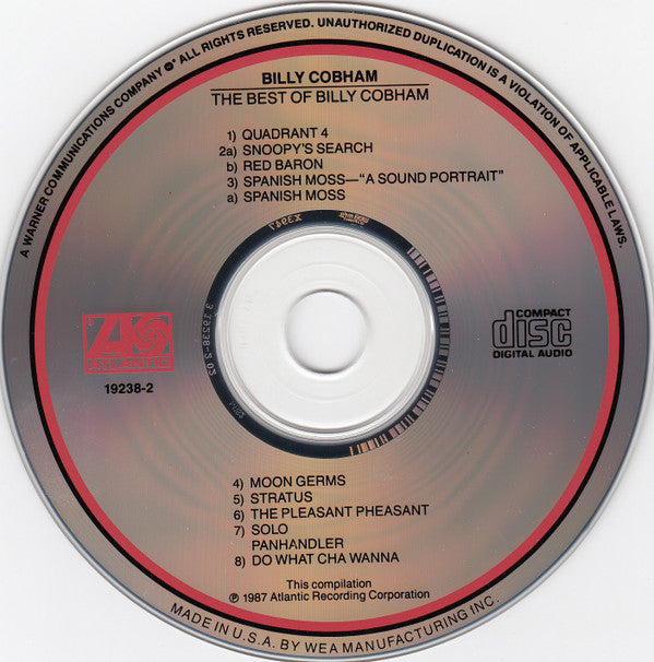 Billy Cobham : The Best Of Billy Cobham (CD, Comp)