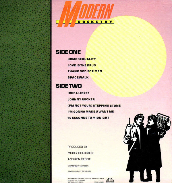 Modern Rocketry : Modern Rocketry (LP, Album)