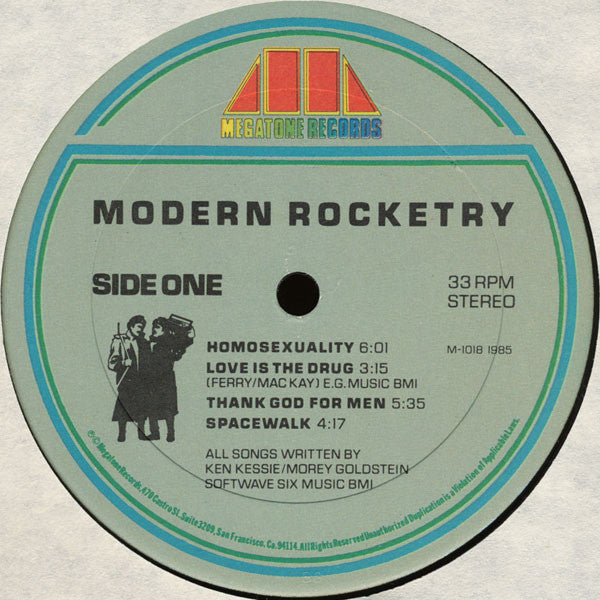 Modern Rocketry : Modern Rocketry (LP, Album)