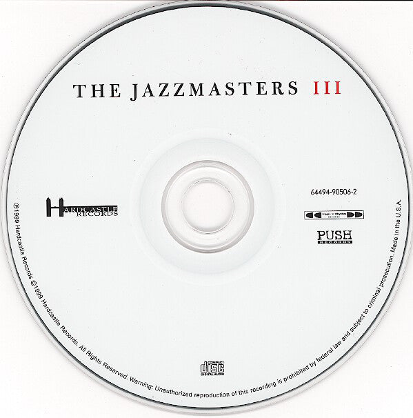 Paul Hardcastle : The Jazzmasters III (CD, Album)