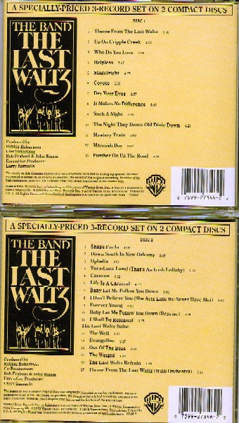 The Band : The Last Waltz (2xCD, Album)