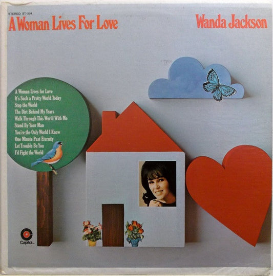 Wanda Jackson : A Woman Lives For Love (LP, Album, Club)