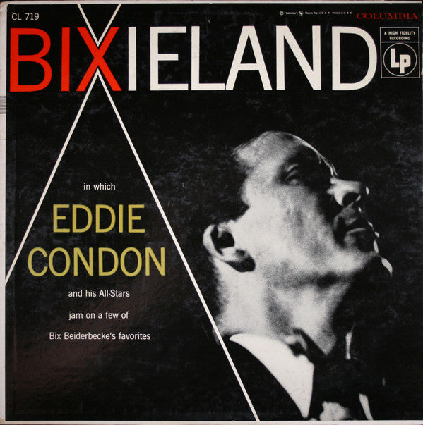 Eddie Condon And His All-Stars : Bixieland (LP, Album, Mono)