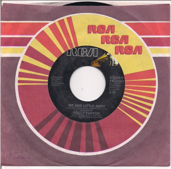 Dolly Parton : Hard Candy Christmas / Me And Little Andy (7", Single)