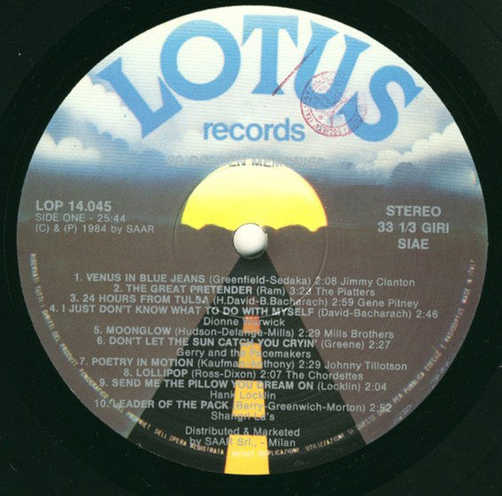 Various : 20 Golden Memories (LP, Comp)