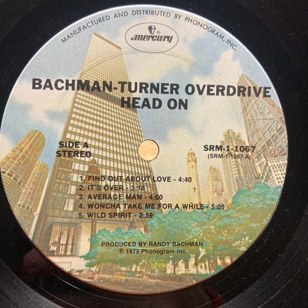 Bachman-Turner Overdrive : Head On (LP, Album)