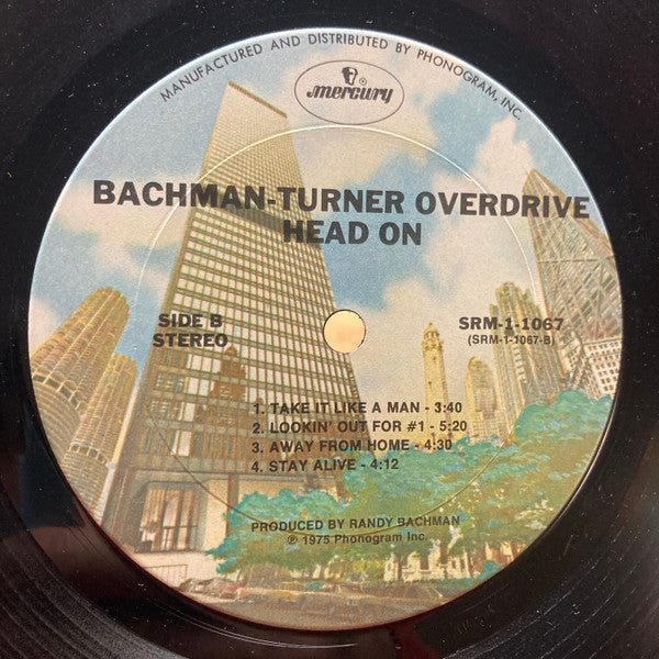 Bachman-Turner Overdrive : Head On (LP, Album)