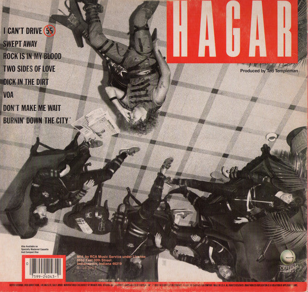 Sammy Hagar : VOA (LP, Album, Club, RCA)