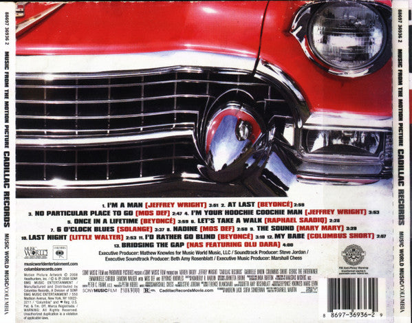 Various : Cadillac Records Music From The Motion Picture (CD)