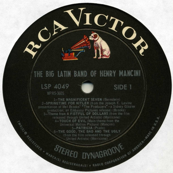 Henry Mancini : The Big Latin Band Of Henry Mancini (LP, Album)