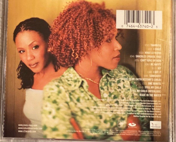 Mary Mary : Thankful (CD, Album)