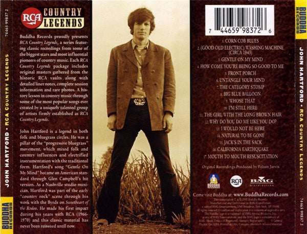 John Hartford : RCA Country Legends (CD, Comp)
