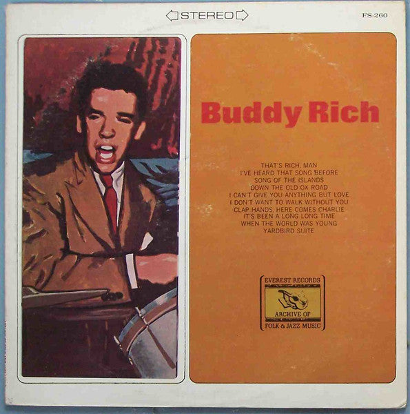 Buddy Rich : Buddy Rich (LP, Comp)