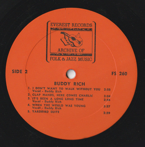 Buddy Rich : Buddy Rich (LP, Comp)