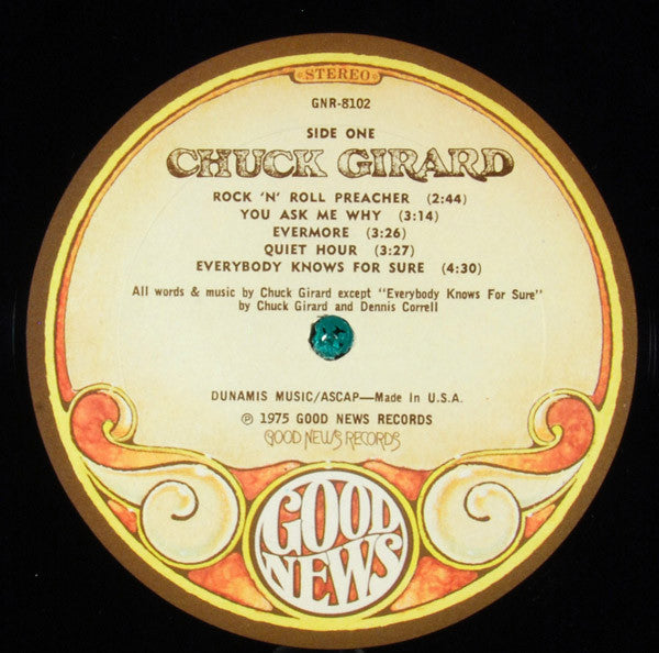 Chuck Girard : Chuck Girard (LP, Album)