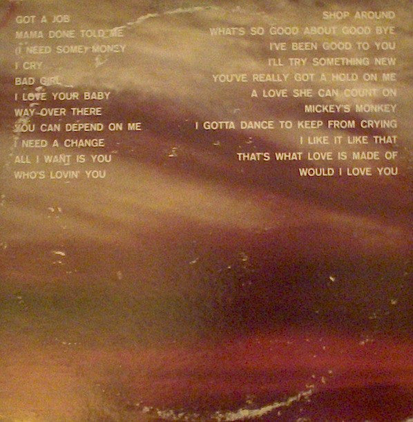 The Miracles : Greatest Hits From The Beginning (2xLP, Comp, Mono)