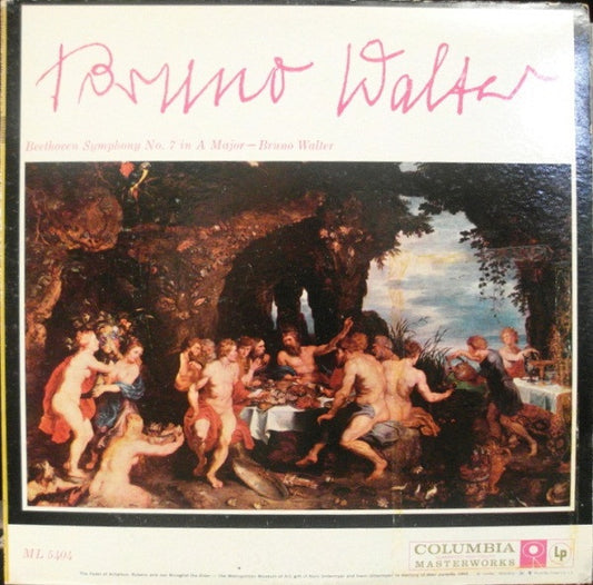 Bruno Walter, Beethoven* : Symphony No. 7 In A Major (LP, Mono)