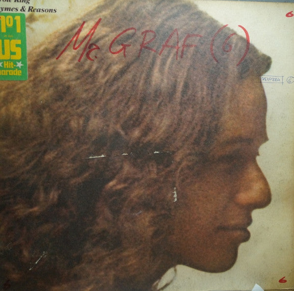 Carole King : Rhymes & Reasons (LP, Album, Gat)