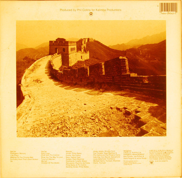 Philip Bailey : Chinese Wall (LP, Album, Pit)