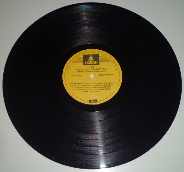Paul And Linda McCartney* : Ram (LP, Album)
