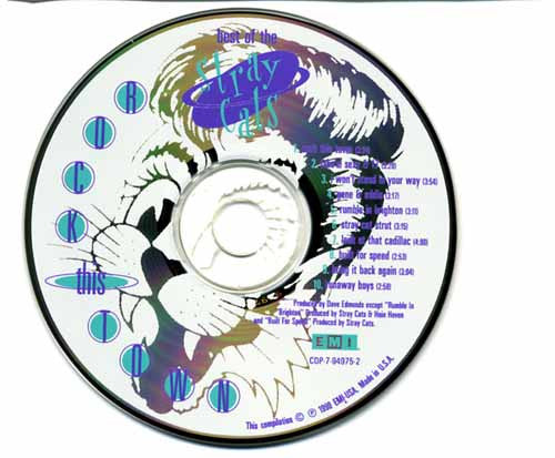 Stray Cats : The Best Of Stray Cats - Rock This Town (CD, Comp)