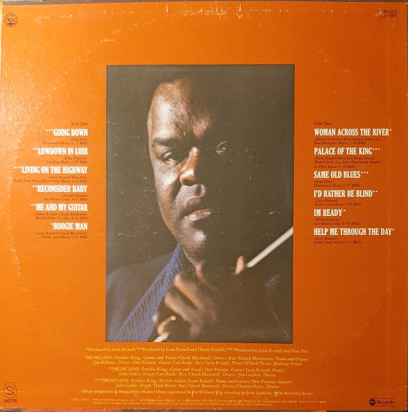 Freddie King : The Best Of Freddie King (LP, Comp, RE)