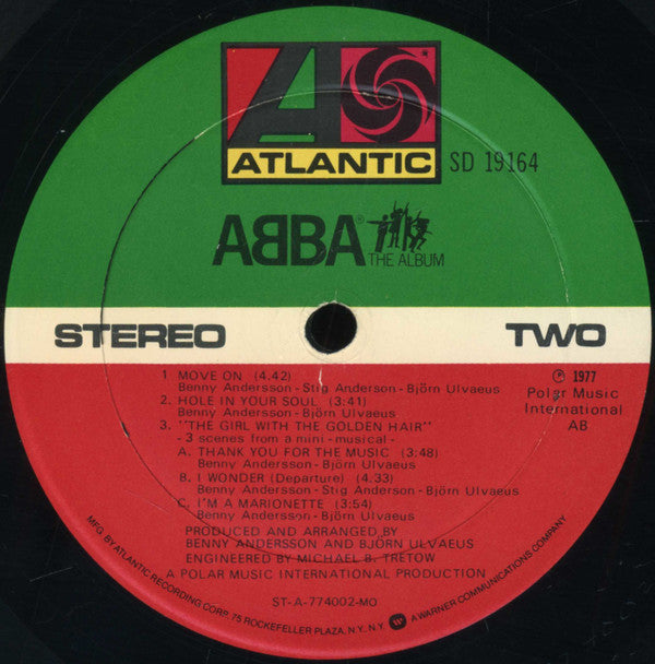 ABBA : The Album (LP, Album, MO)