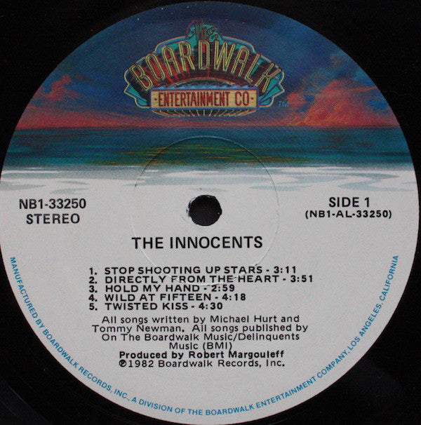 The Innocents (4) : The Innocents (LP, Album, Styrene, Mon)