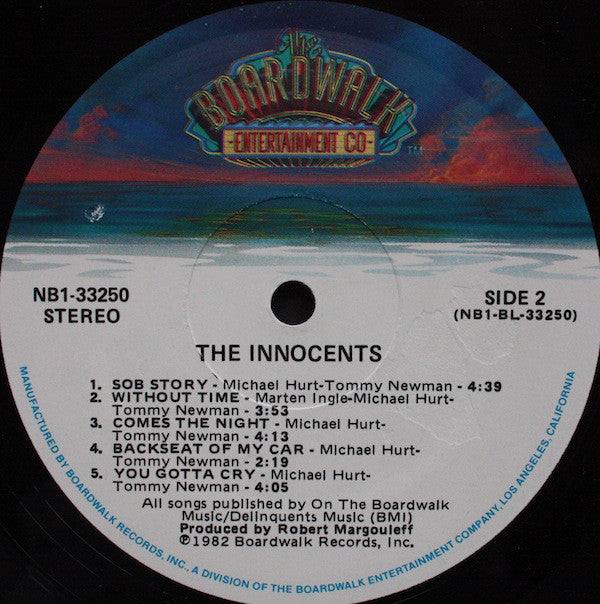 The Innocents (4) : The Innocents (LP, Album, Styrene, Mon)