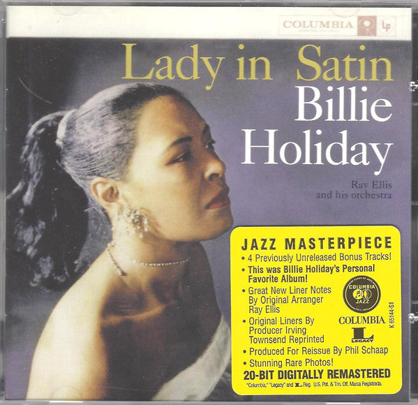 Billie Holiday : Lady In Satin (CD, Album, RE, RM, Son)