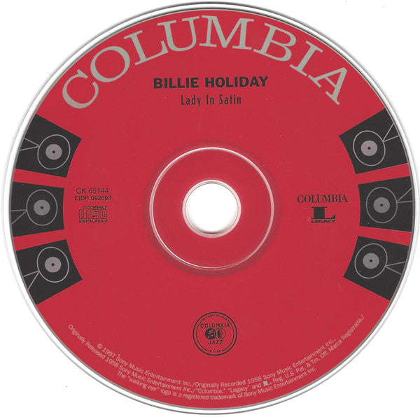 Billie Holiday : Lady In Satin (CD, Album, RE, RM, Son)