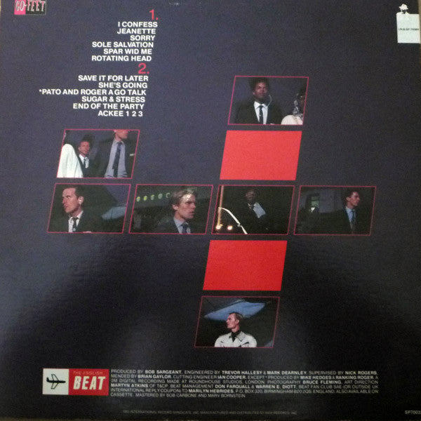 The English Beat* : Special Beat Service (LP, Album, Ele)