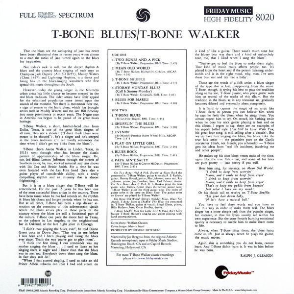 T-Bone Walker : T-Bone Blues (LP, Mono, RE, RM, 180)