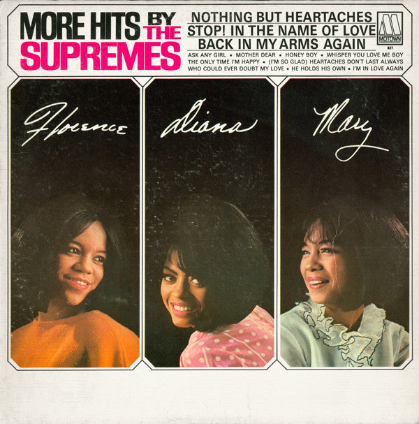 The Supremes : More Hits By The Supremes (LP, Album, Mono, Hol)