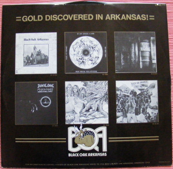 Black Oak Arkansas : Ain't Life Grand (LP, Album, RI-)