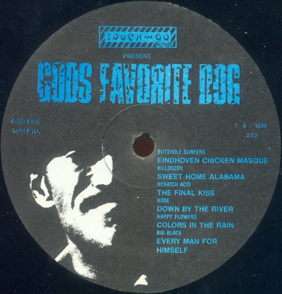Various : Gods Favorite Dog (LP, Comp, Blu)