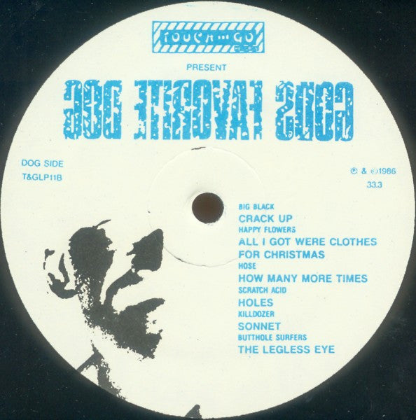 Various : Gods Favorite Dog (LP, Comp, Blu)