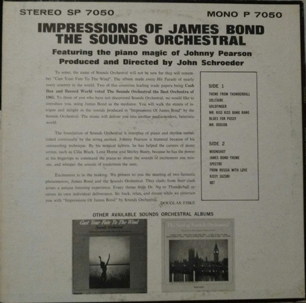 The Sounds Orchestral* : Impressions Of James Bond (LP)
