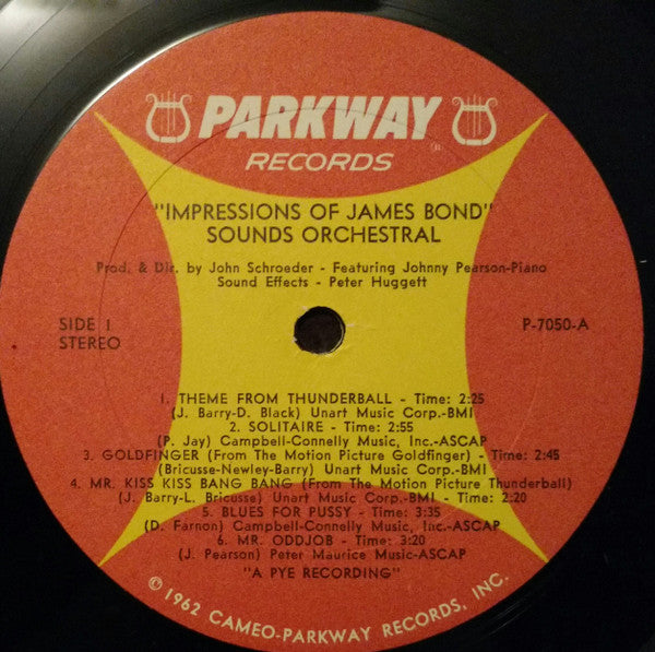 The Sounds Orchestral* : Impressions Of James Bond (LP)